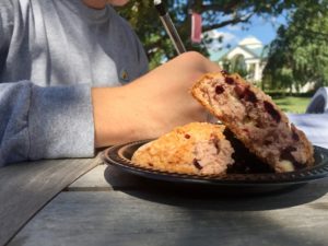 cherry-scone