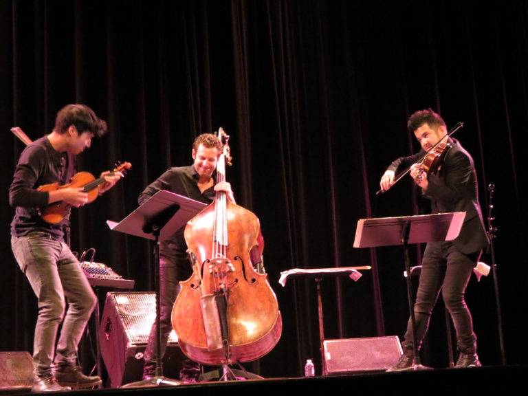 Time for Three performs ‘My Shot,’ Spears-Vivaldi mashup on Transy tour