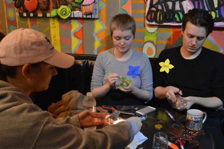 Transy community creates flowers to honor slaves sold at Cheapside