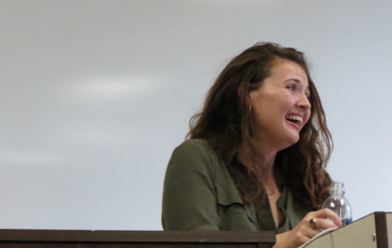 Local author Kayla Rae Whitaker visits Transy