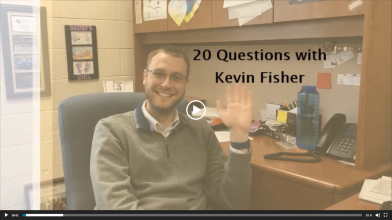 20 Questions: Kevin Fisher, Director of Residence Life