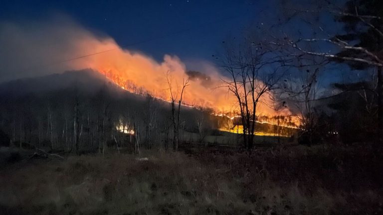 Forest Fires in Estill County Leave Campus Blanketed in Smoke