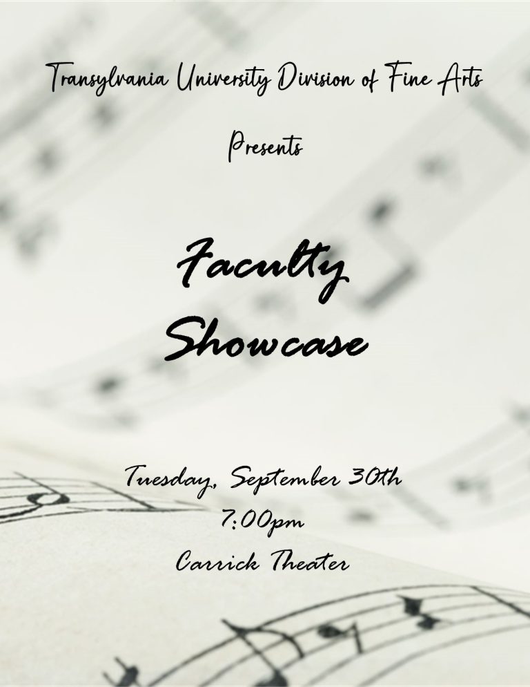 The Fall 2025 Faculty Showcase: Bringing Students and Faculty Together in Talent