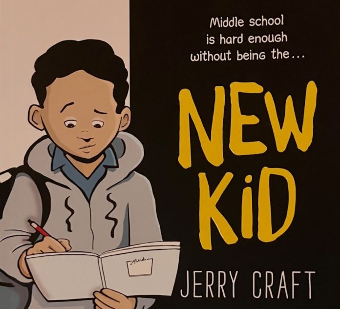 The cover of "New Kid" by Jerry Craft
